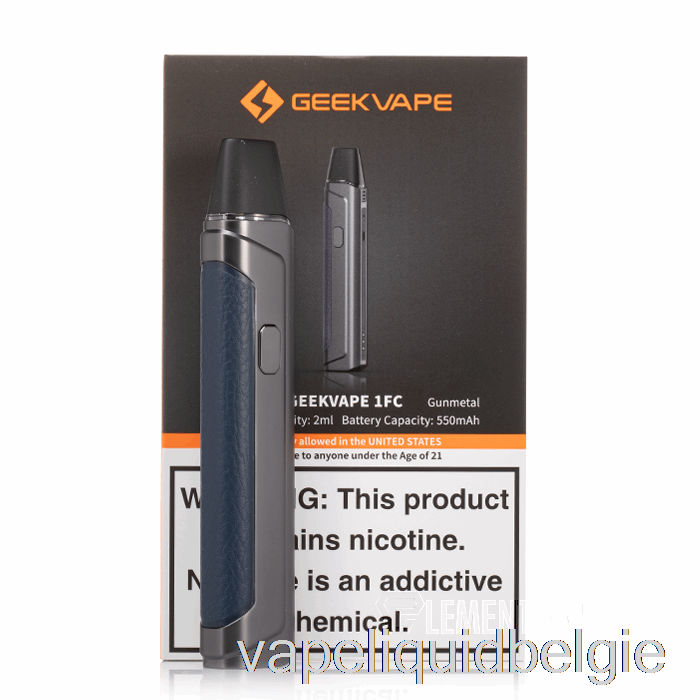 Vape België Geek Vape Aegis One & 1fc Pod System [1fc] Gunmetal